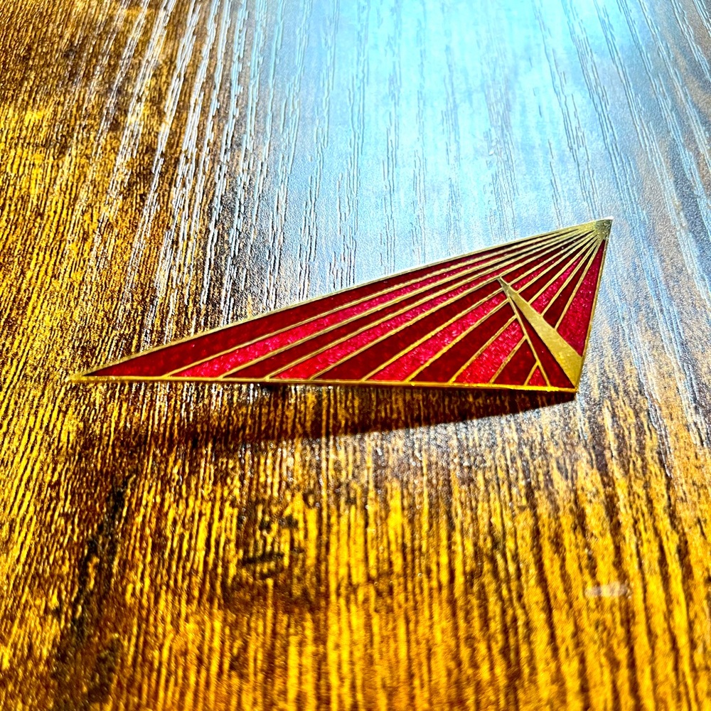 Vintage Geometric Brooch/Pin